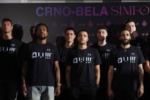 KK Partizan predstavljanje igrača crno-bela simfonija