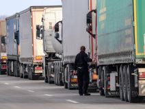 Kamion, kamiondžija, šleper, teretnjak, vozač kamiona, blokada teretnih graničnih terminala