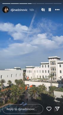 Đina Džinović u Maroku sa dečkom