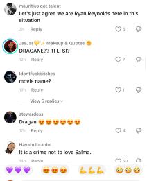 Dragan Mićanović, Salma Hajek komentari