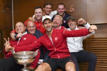 Novak Đoković i Boris Beker