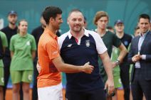 Miljan Amanović i Novak Đoković