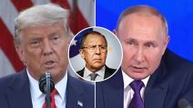 Tramp Putin Lavrov