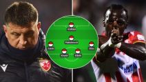 Sastav Crvene zvezde za 175 večiti derbi