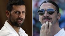 Novak Đoković i Zlatan Ibrahimović