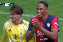 Dušan Vlahović predriblao siledžiju Jerija Minu i dao gol Kaljariju za Juventus