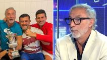 Novak Đoković i treneri Marko Paniki i Ulises Badio.
