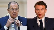 Makron i Lavrov
