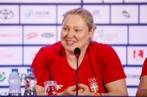 Zorana Arunović na pres konferenciji pred odlazak na Olimpijske Igre