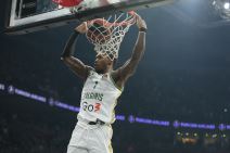 Loni Voker kosarkas Zalgirisa na utakmici Evrolige protiv Partizana