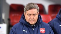 Dragan Stojković Piksi na utakmici Srbije