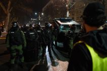 Žandermerija, Policijska brigada, protesti, studentski protesti, studentske blokade