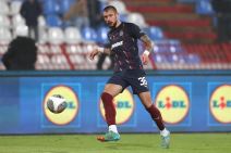 Bojan Kovačević fudbaler Partizana na utakmici polufinala Kupa Srbije protiv Crvene zvezde