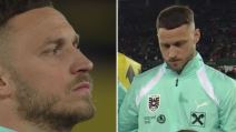 Marko Arnautović nije pevao himnu