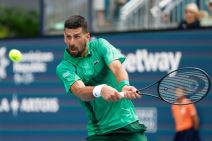 Novak Đoković na turniru u Majamiju