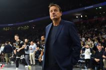 Ergin Ataman trener Panatinaikosa na utakmici protiv Partizana