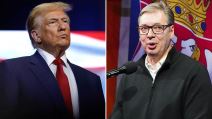 Donald Tramp i Aleksandar Vučić
