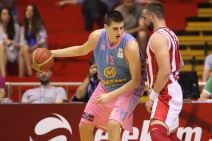 Nikola Jokić i Raško Katić na meču Crvena zvezda - Mega