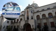 Patrijaršija, crkva, policija, Beograd, SPC
