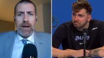 Tim Mekmahon i Luka Dončić se svađaju