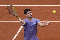 Karlos Alkaraz  na turniru u Barseloni