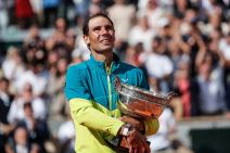 Rafael Nadal 2022. kad je osvojio Rolan Garos