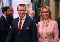 Pete Hegseth i Jennifer Rauchet