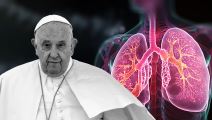 Papa Franja i snimak pluća