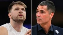 Luka Dončić i Rob Pelinka