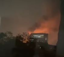 Požar na Novom Beogradu