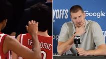 Nikola Jokić i Miloš Teodosić