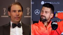 Rafael Nadal i Novak Đoković se ne slažu.