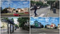 Prazne ulice u Beogradu
