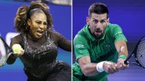 Serena Vilijams i Novak Djoković