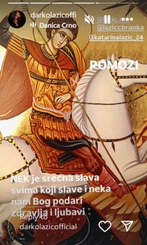 Kako estrada slavi Đurđevdan, Darko Lazić spremio bogatu trpezu, Stanija umesila kolač