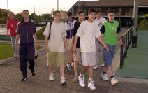 Dragan Labović, Miloš Teodosić i Milenko Tepić