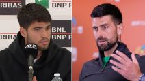Karlos Alkaraz i Novak Đoković