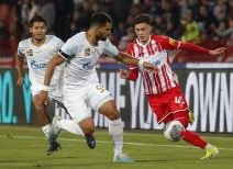 Rodrigao na utakmici protiv Crvene zvezde