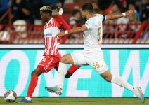 Rodrigao i Piter Olajinka na utakmici Crvena zvezda Zenit