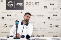 Novak Đoković na konferenciji