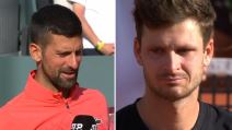 Novak Đoković rasplakao Huberta Hurkača.
