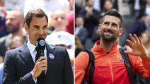 Rodžer Federer i Novak Đoković