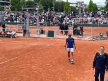 Hamad Međedović u trećem kolu Rolan Garosa