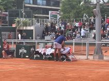 Hamad Međedović slomio reket