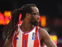 Košarkaš Crvene zvezde Džon Braun.