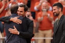 Rafael Nadal, Rodžer Federer i Novak Đoković na Rolan Garosu