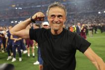 Luis Enrike slavi pobedu u finalu Lige šampiona