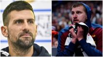 Novak Đoković i Nikola Jokić, srpski teniser i srpski košarkaš