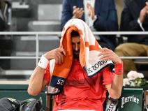 Novak Đoković na pauzi na Rolan Garosu