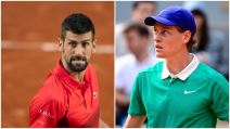 Novak Đoković i Janik Siner na Rolan Garosu
